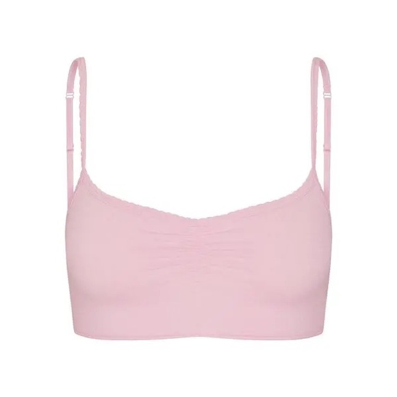 skims pointelle bralette baby pink - Picture 2 of 3